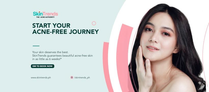 Skin Trends — Start Your Acne-Free Journey. SkinTrends guarantees beautiful acne-free skin in as little as 6 weeks. DM to book now. www.skintrends.ph